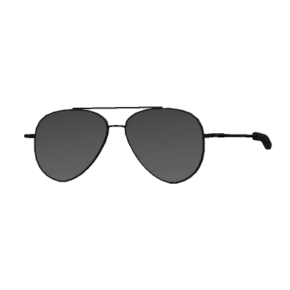 Black Aviator Shades