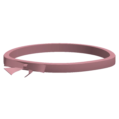 Pink Ribbon Choker