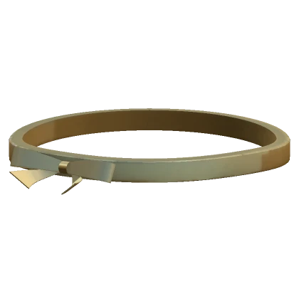 Golden Ribbon Choker