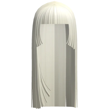☆ goth y2k emo vampire hime cut platinum blonde