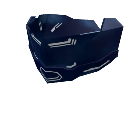 Blue CyberTech Mask