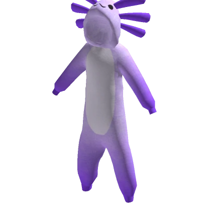 Axolotl Onesie - Purple