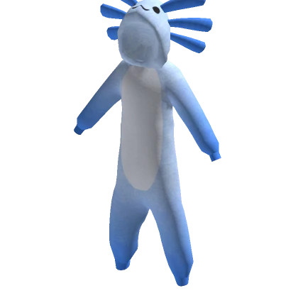 Axolotl Onesie - Blue