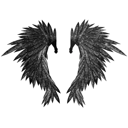 Scary Rusty Dark Knife Angel Wings