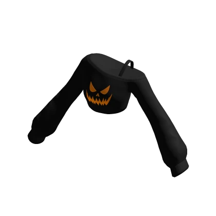 Halloween Off Shoulder Cropped Shirt