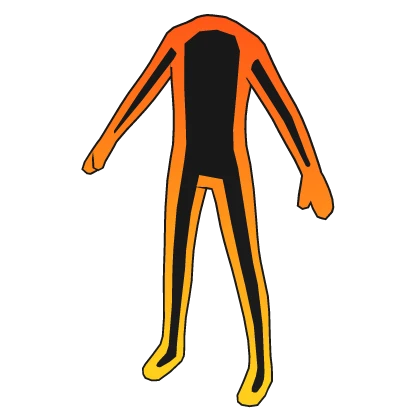 Orange Gradient Double Outline Avatar