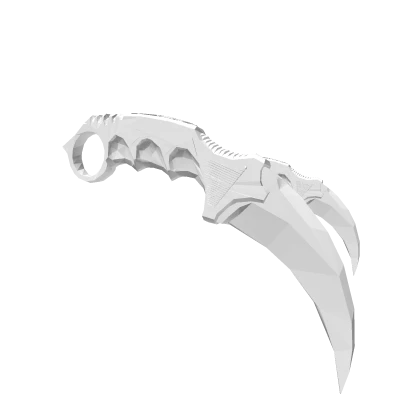 DUAL KARAMBIT: WHITE