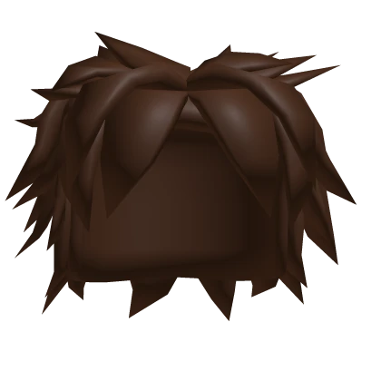Spiky Brown Scene Hair