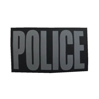 Police Helmet Flag Patch