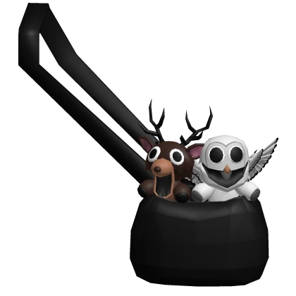 Deer and Owl Monster Pouch (99 Nights Forest)