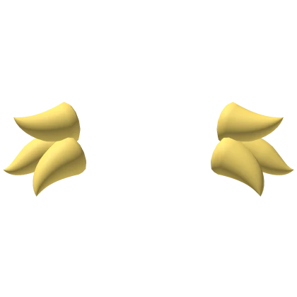 Light Yellow Cheek Tufts