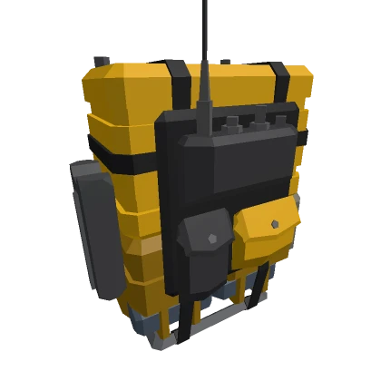 Yellow Science Survey Backpack