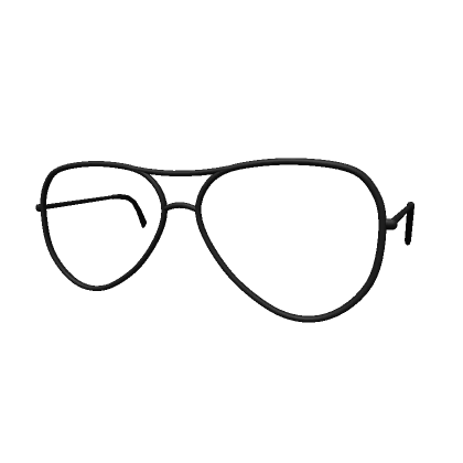 Black Aviator Frames