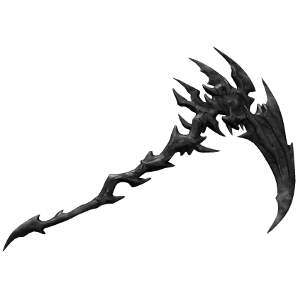 Tarnished Onyx Scythe