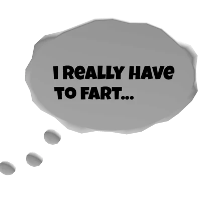 Fart Thought Bubble