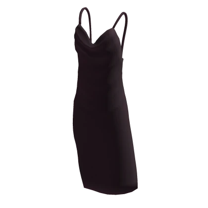 Luxurious Silk Slip Dress Elegant Smooth Dark Red