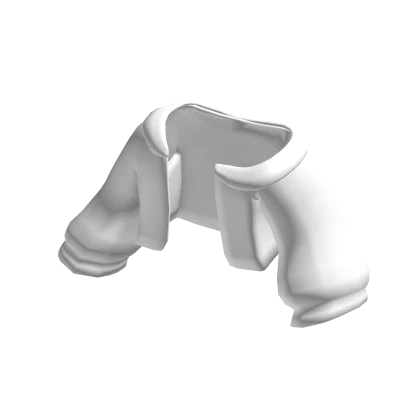 ☆ Off Shoulder White Chiikawa Hoodie