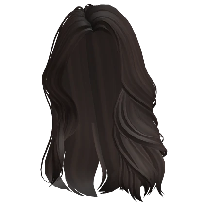 Glamorous Lush Side Parted Waves (Dark Brown 2)