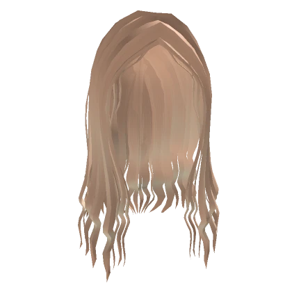 Wet-Look Long Hair (Platinum)