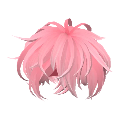 Messy Pink Hairstyle_564FAE