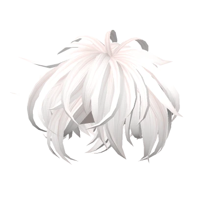 Messy White Hairstyle_564FAE