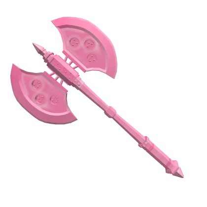 Blossoming Pink Boba Axe