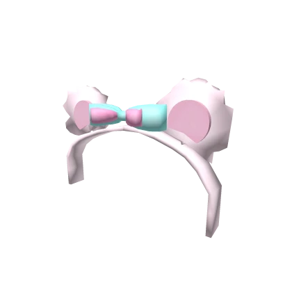 cotton candy bear head band