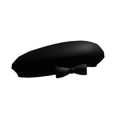 (˶˃ᆺ˂˶) Black School Beret