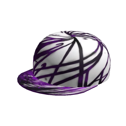 Purple Evanescence Fitted Cap