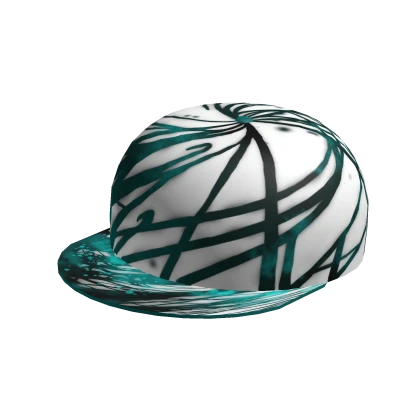 Teal Eva Fitted Cap