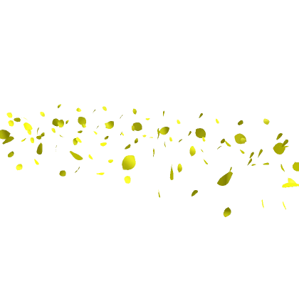 Yellow Flower Petals Aura