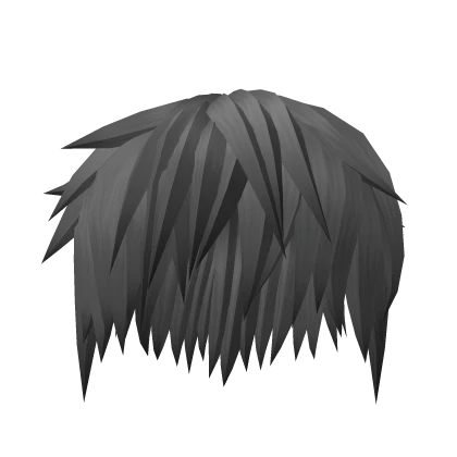 Grey Messy Long Hair 13.0