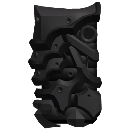 Black Robot Metal Arm (Right)
