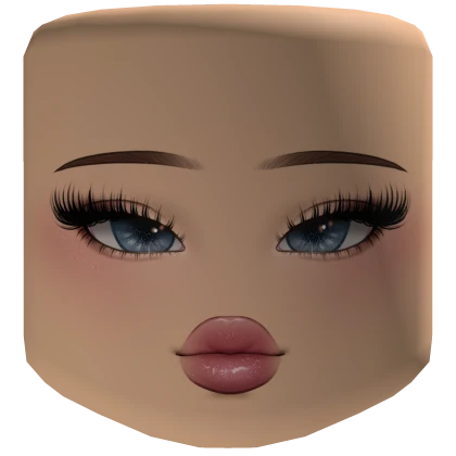 Happy Ocean Blue Eyes Blushy Makeup Light