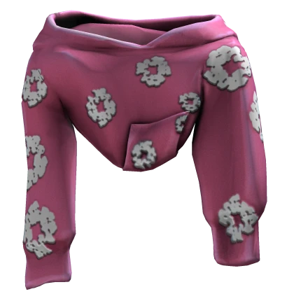 [1.0] Pink Denim Tears Shoulder Hoodie