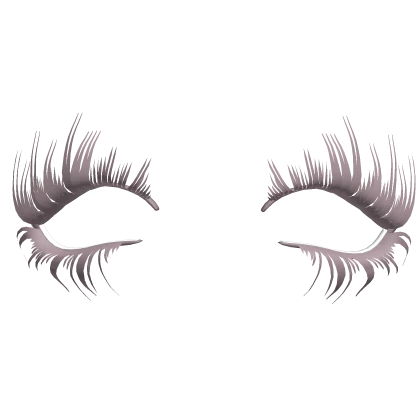 gyaru dramatic lashes (dark purply gray)  