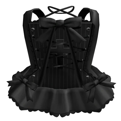 ❤︎ Emo Kawaii Nurse Dress With Bows