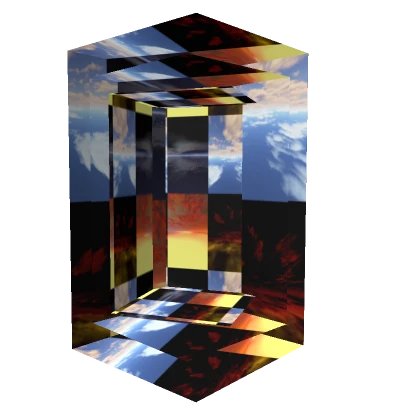 Rectangular Uncanny Skybox Cubeception