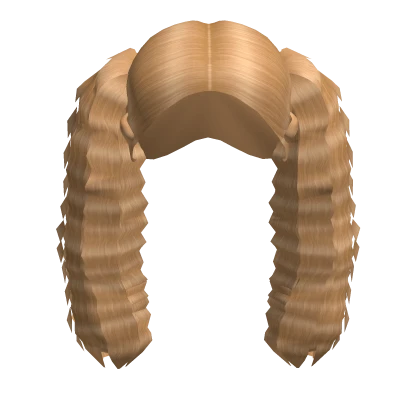 Golden Hour Wavy Pigtails