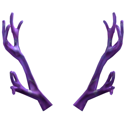 Purple Sparkle Time Antlers