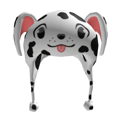 Cute Dalmatian Dog Beanie