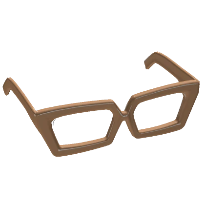 Sand - Oversized Cat Eye Glasses