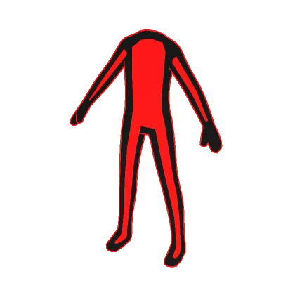 Black Red Double Outline Avatar