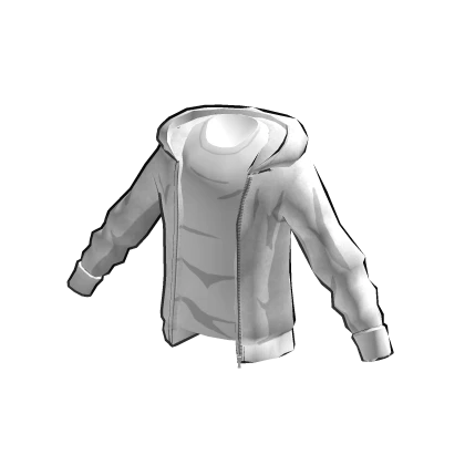 Cartoony White Hoodie & White Shirt (Toon Shaded)