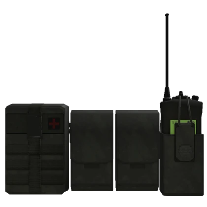 FBI Green Vest Pouches