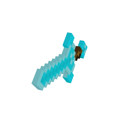 8-bit Baby Blue Sword [Hand]