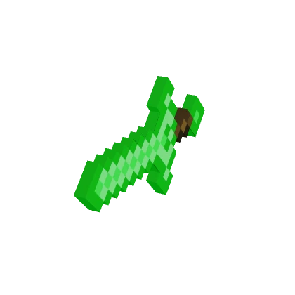 8-bit Green Sword [Hand]