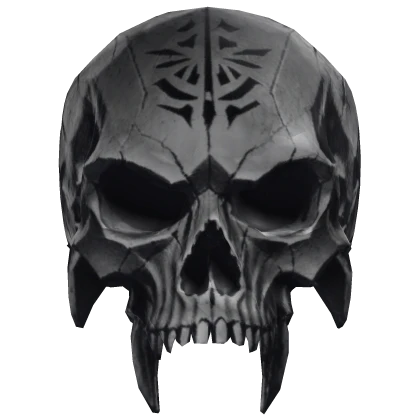 ✅ Silver Skull Mask