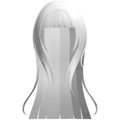 🤍 gothic vampy blunt layered hair white