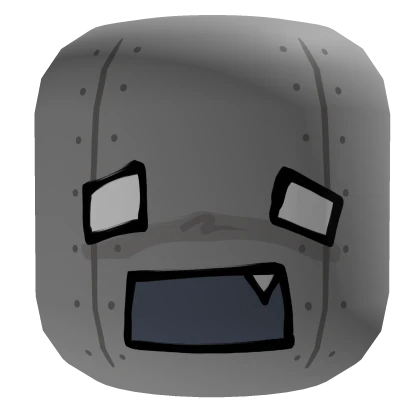 simple robot face (RECOLORABLE EYES)